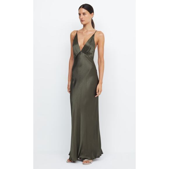 Bec + Bridge Moon Dance Maxi Dress - AUS 10/US 6 Dark Willow - Picture 4 of 6